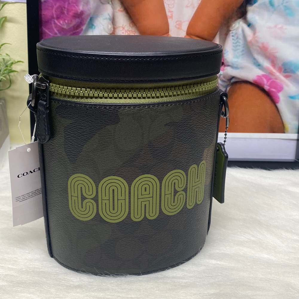 Authentic Coach Barrel Xbody bag